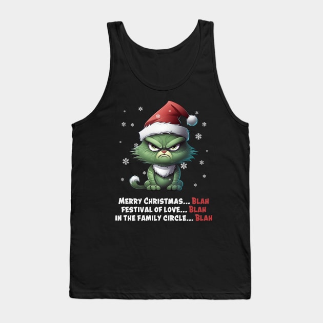 I Hate Christmas – Anti Xmas Tank Top by Infinitee Shirts